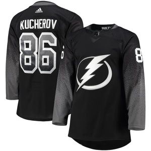 BNWT AUTHENTIC Adidas Tampa Bay Kucherov Jersey